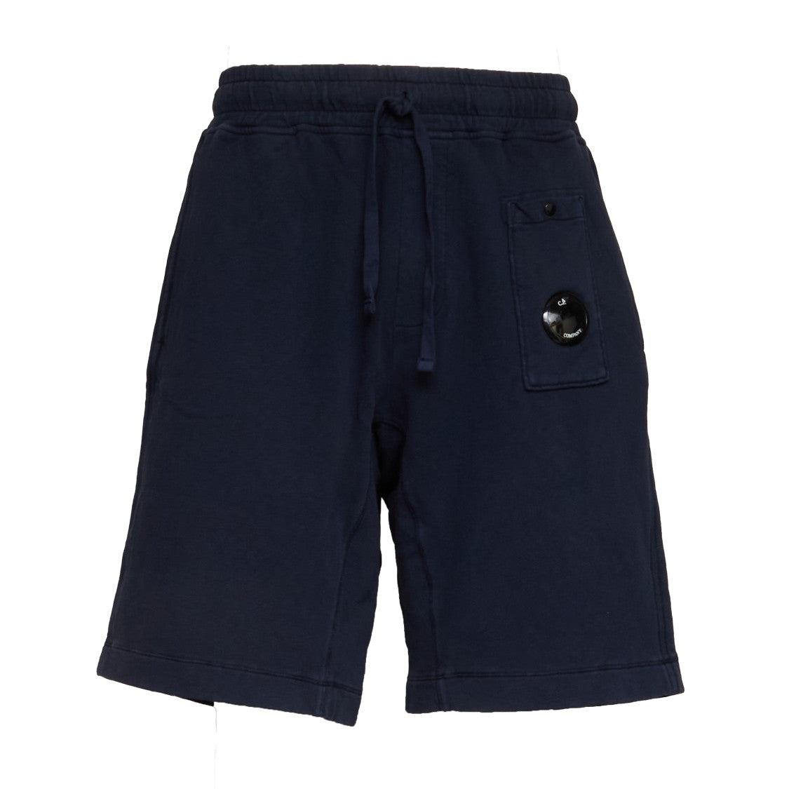 C.P. Company Malfilè Fleece Drawstring Lens Shorts