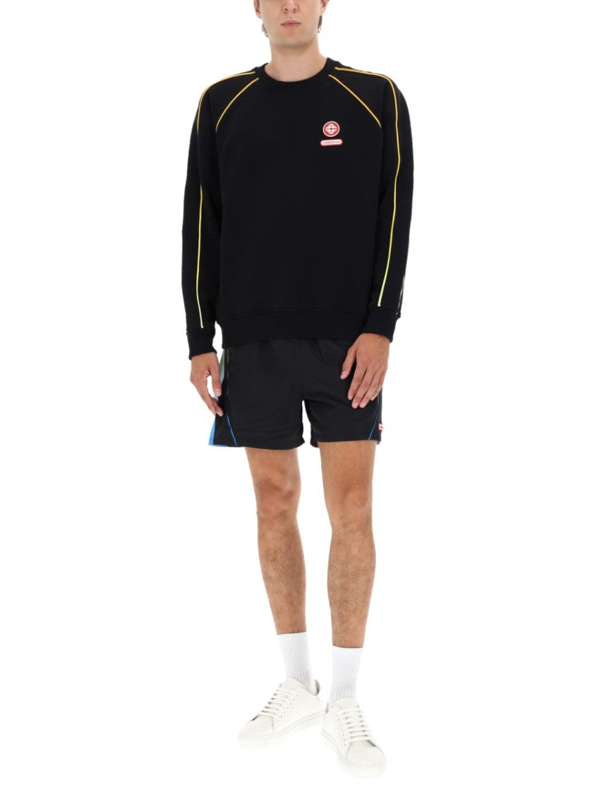 Casablanca Relaxed Fit Black Sweatshirt