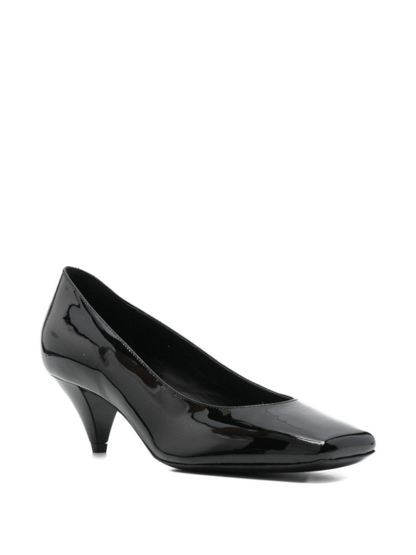 Givenchy Black Silk And Nylon Stiletto Pumps