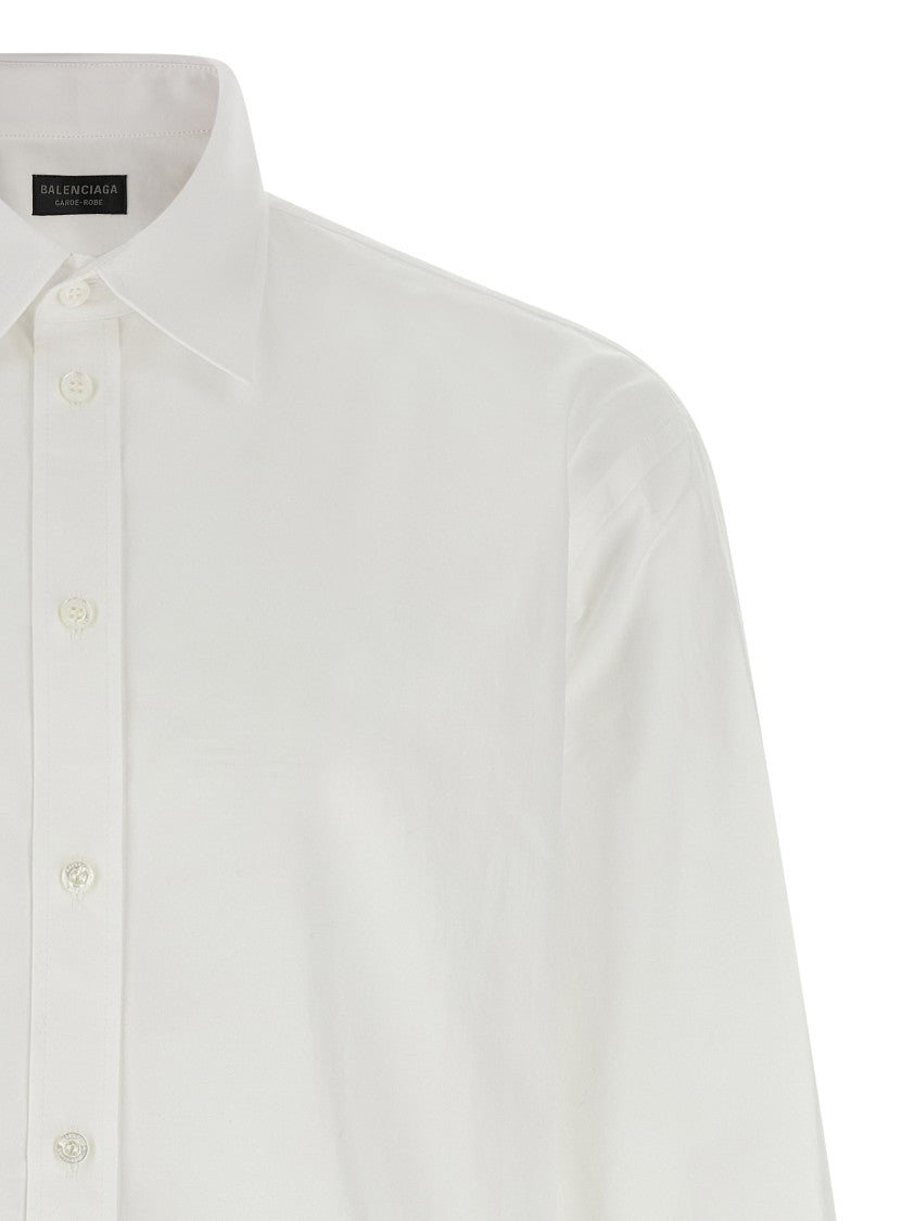 Balenciaga Cotton Poplin Formal Shirt