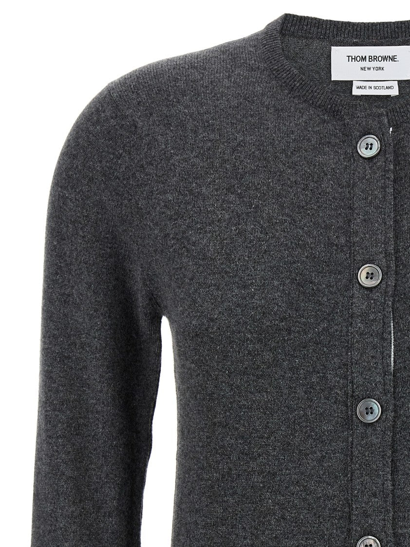 Thom Browne Classic Cashmere 4-Bar' Cardigan