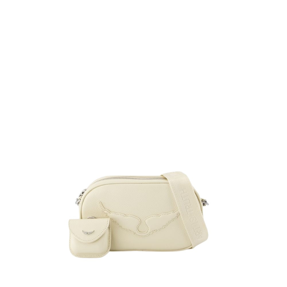 Zadig & Voltaire Rock With You Crossbody - Leather - White