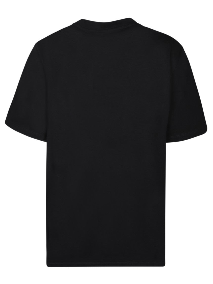 Stella Mccartney Blcak Cotton T-Shirt