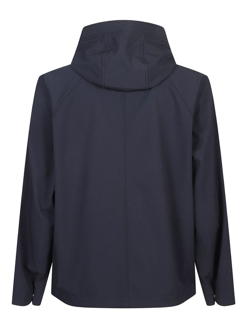 Stone Island Hooded Parka In Durable Technical Fabric