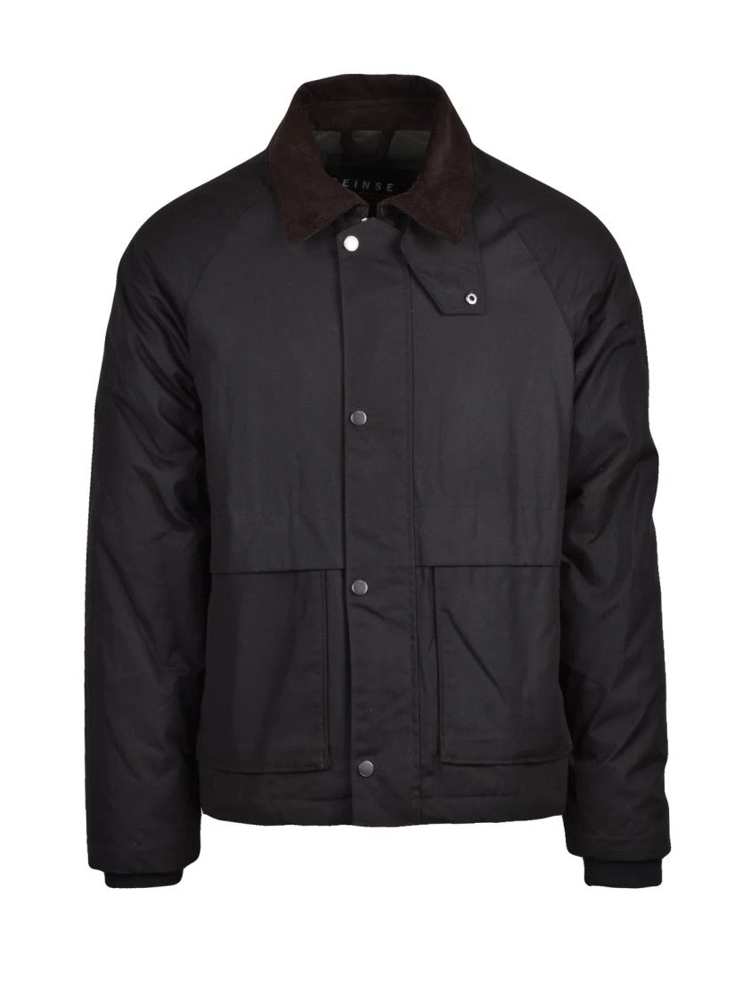 Seinse Seinse Quilted Overcoat With Structured Silhouette And Practical Closure