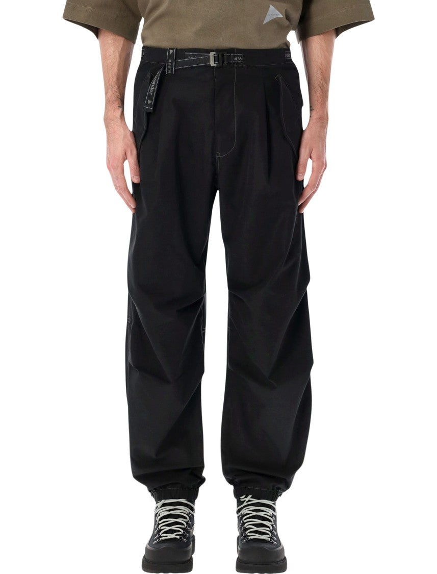 And Wander High Count Cloth Side Zip Hem Pants