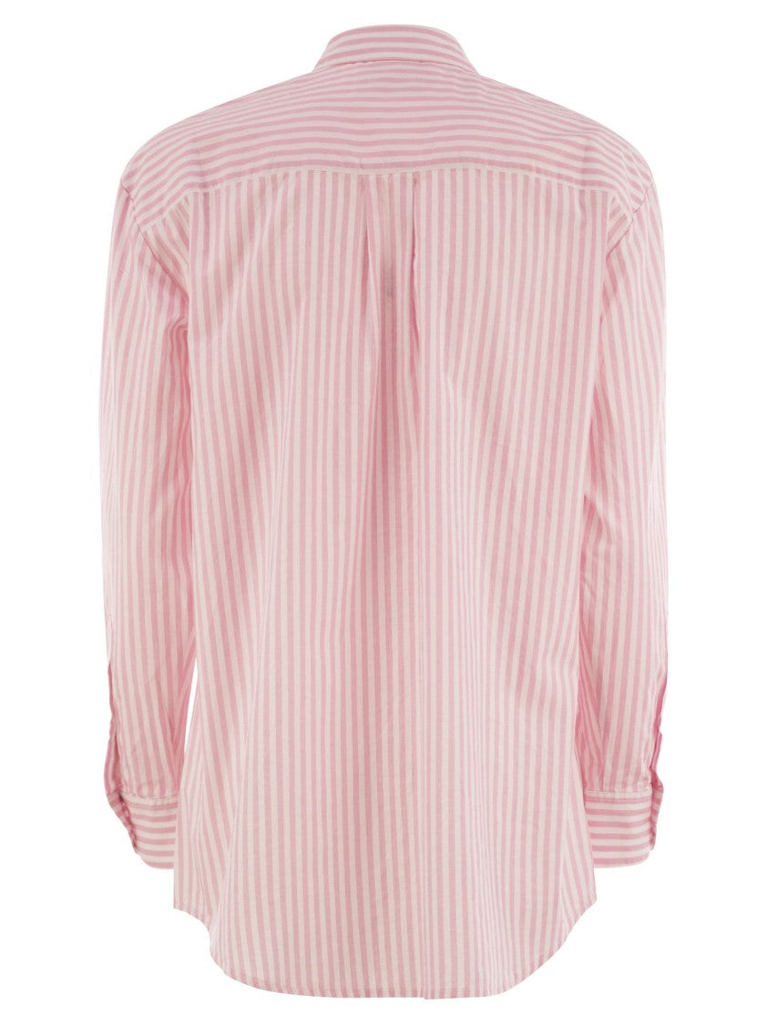 Mc2 Saint Barth Brigitte - Shirt With Striped Pattern