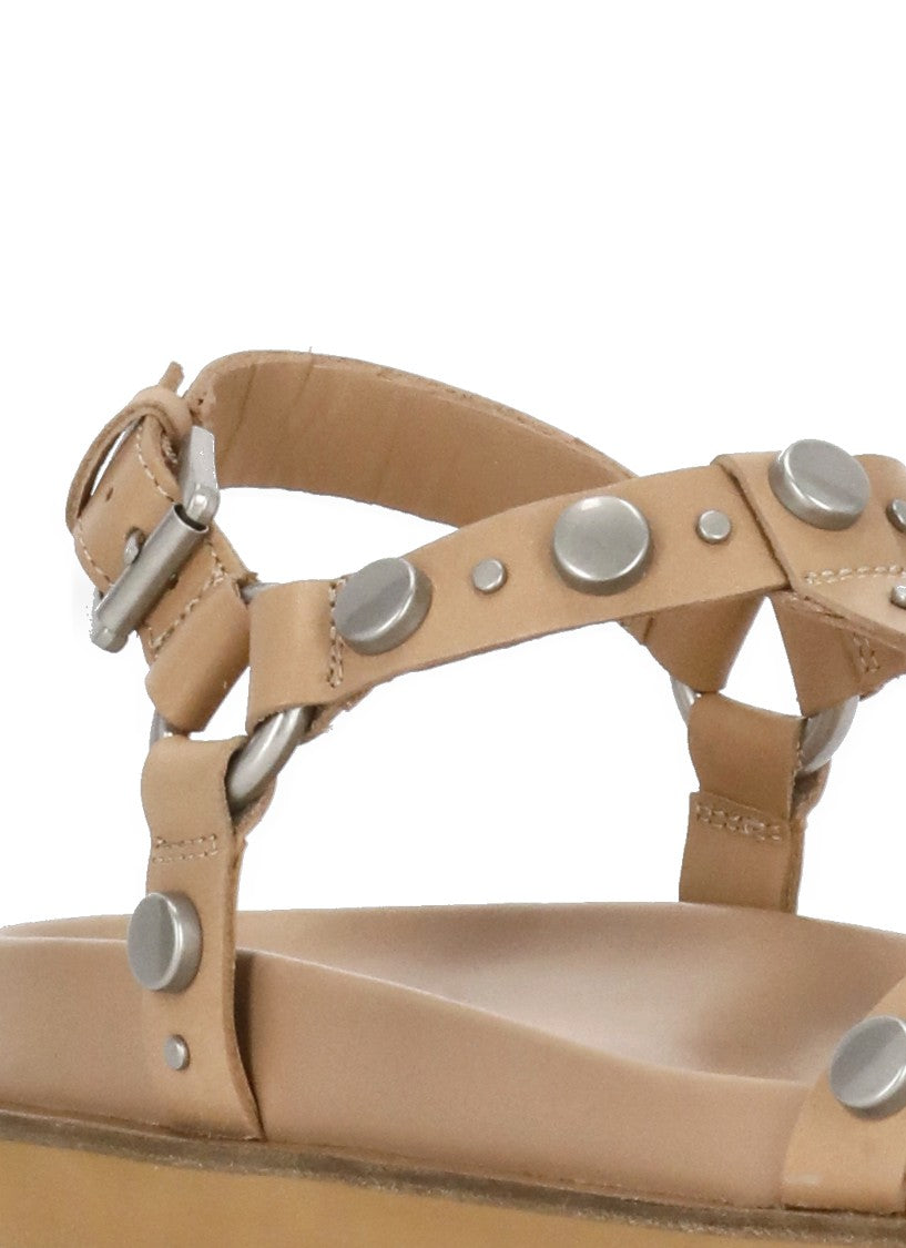 Ash Beige Ugo Sandals