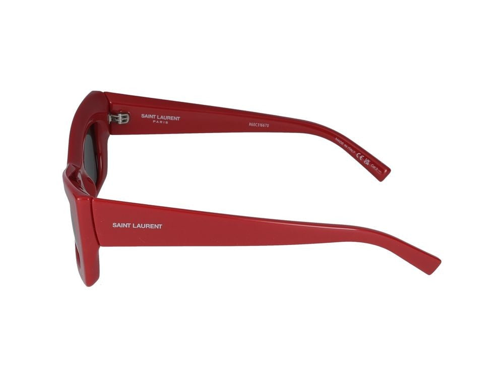 Saint Laurent Sunglasses Saint Laurent Sl 702 004 Red Red Grey 49/23/145