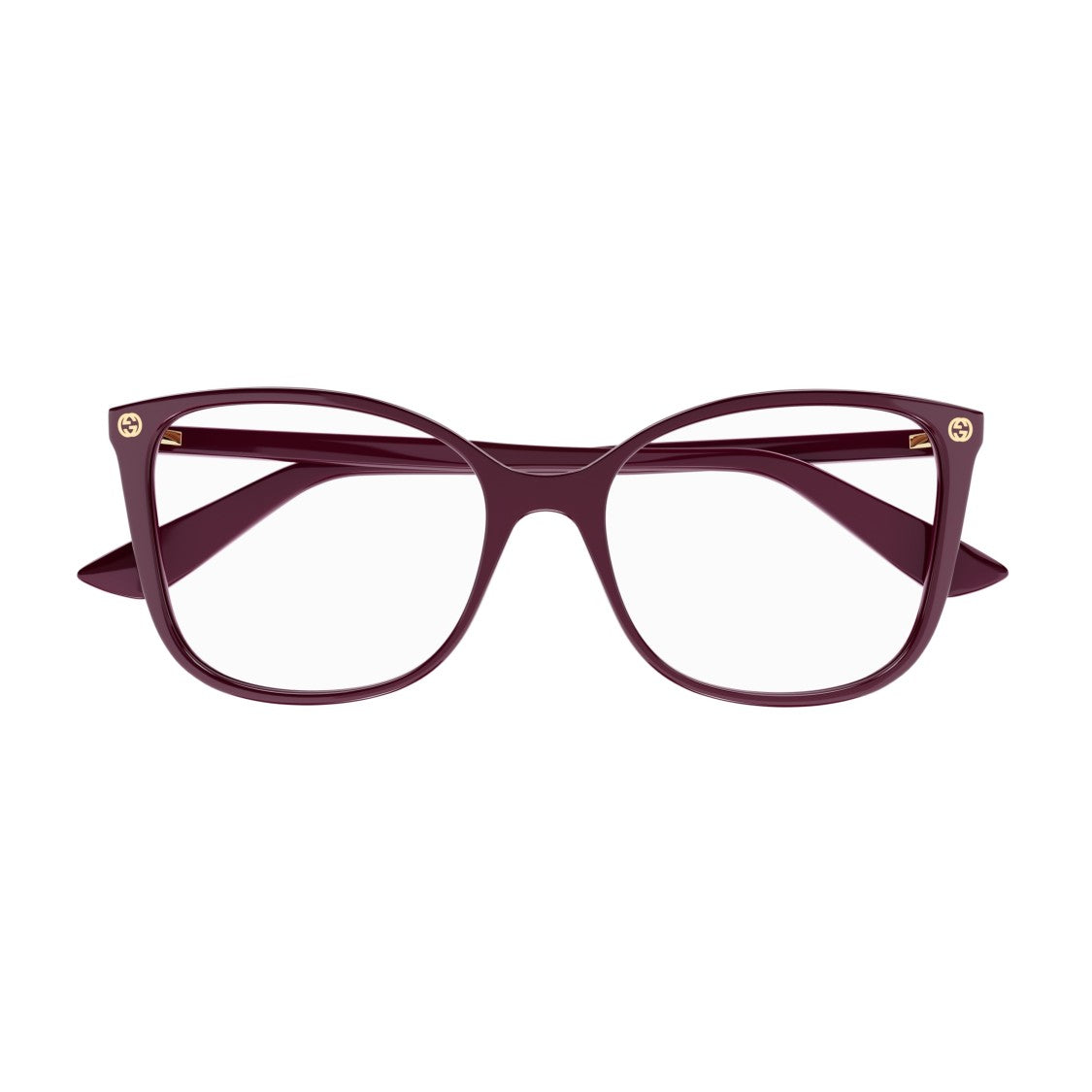 Gucci Gg0026o Square Frame Sunglasses In Deep Burgundy