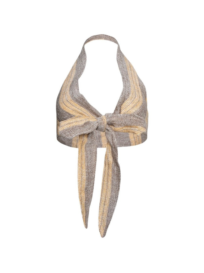 Lisa Marie Fernandez Farrah Halter Top