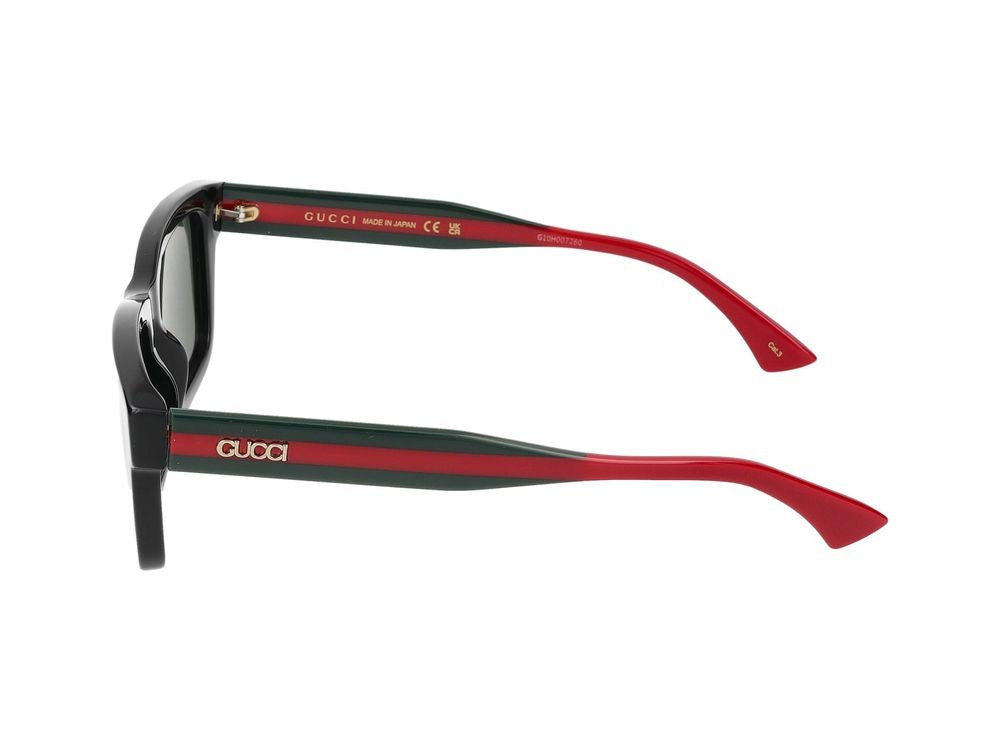 Gucci Sunglasses Gg1869s 001 Black Green Grey 53/18/145