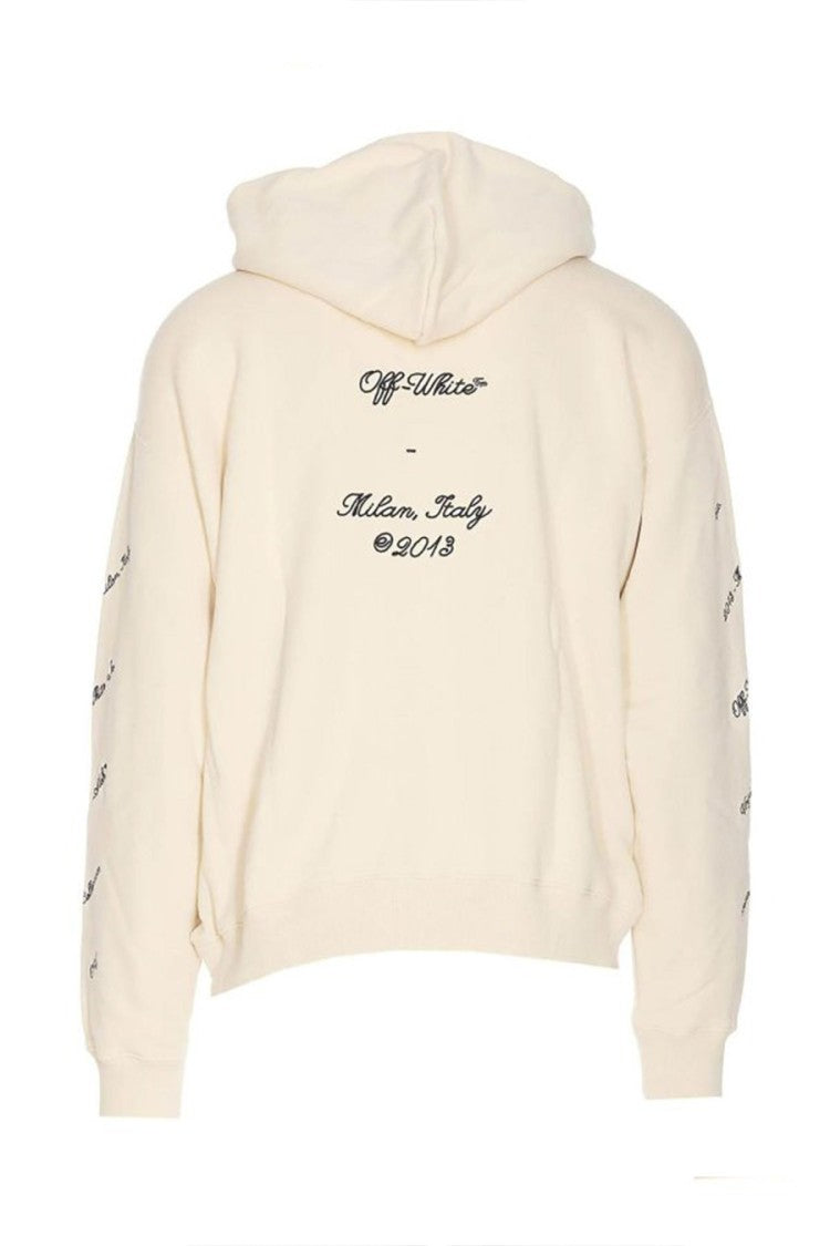 Off-White 23 Logo Skate Cotton Hoodie