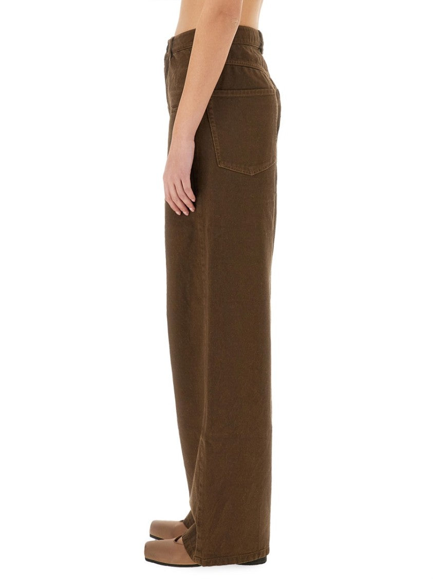 Uma Wang High-Waisted Wide-Leg Pants