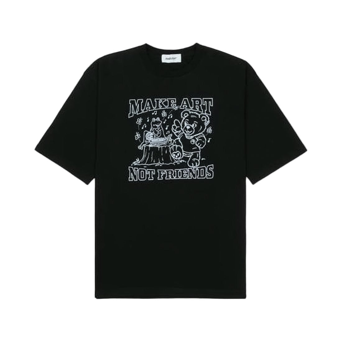 Ambush Playful Graphic Black Cotton T-Shirt