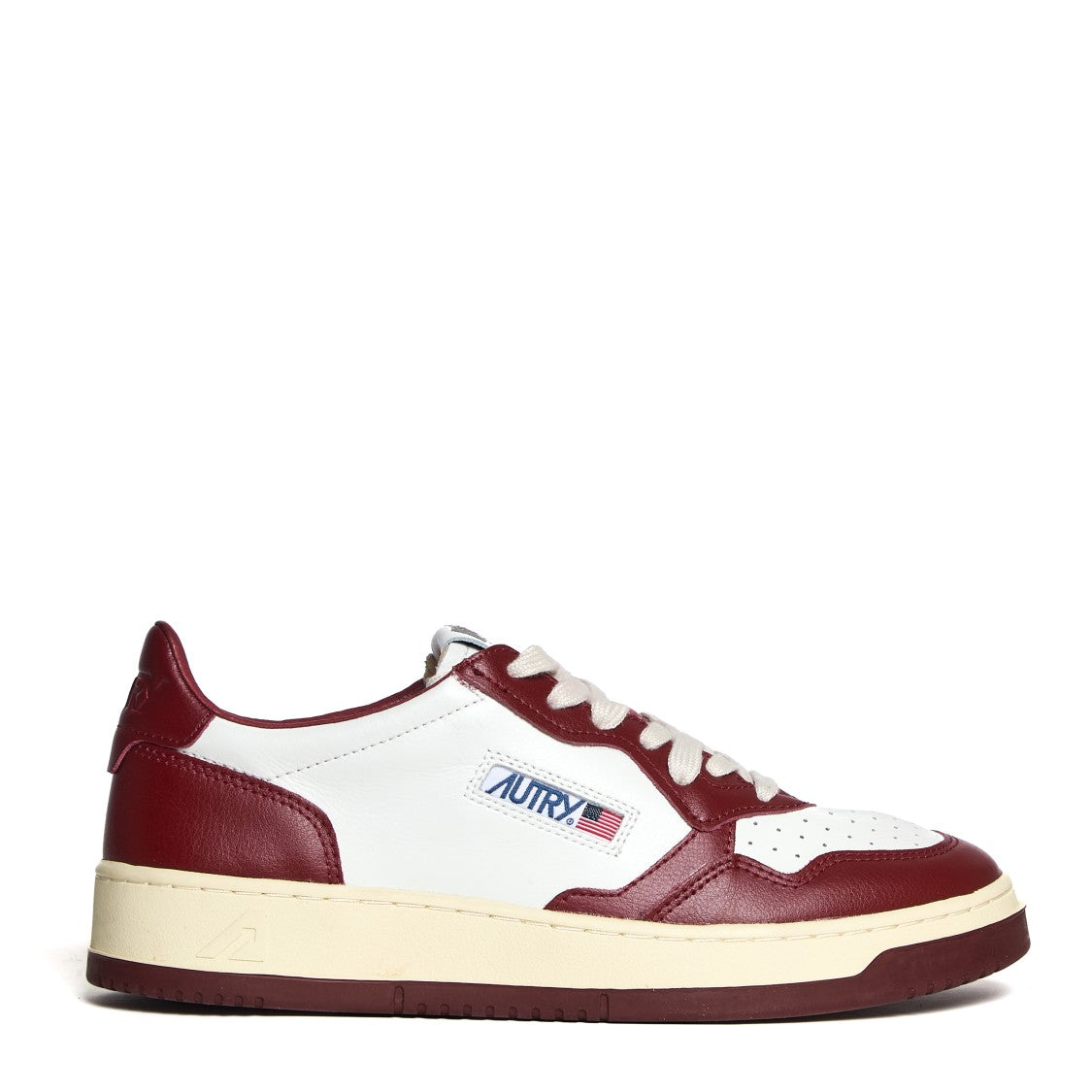 Autry Medalist Low Bicolore Leather Sneakers