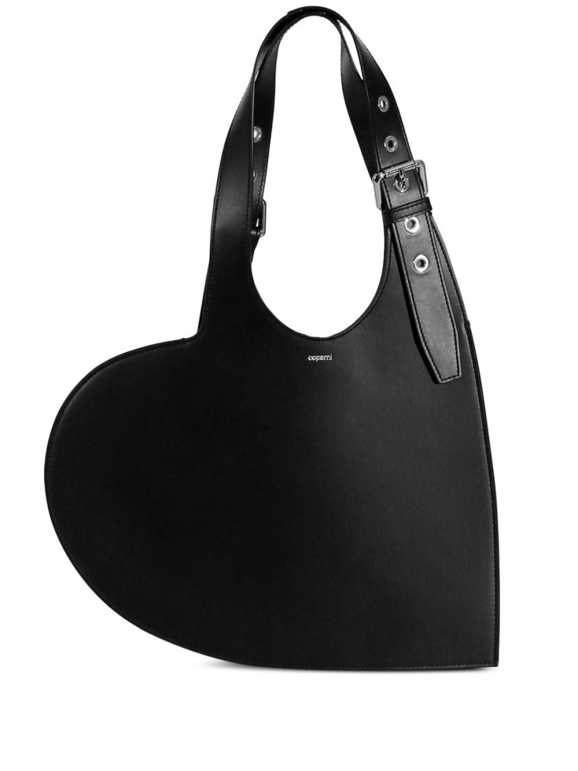 Coperni Heart-Shaped Tote Bag With Buckle Closure