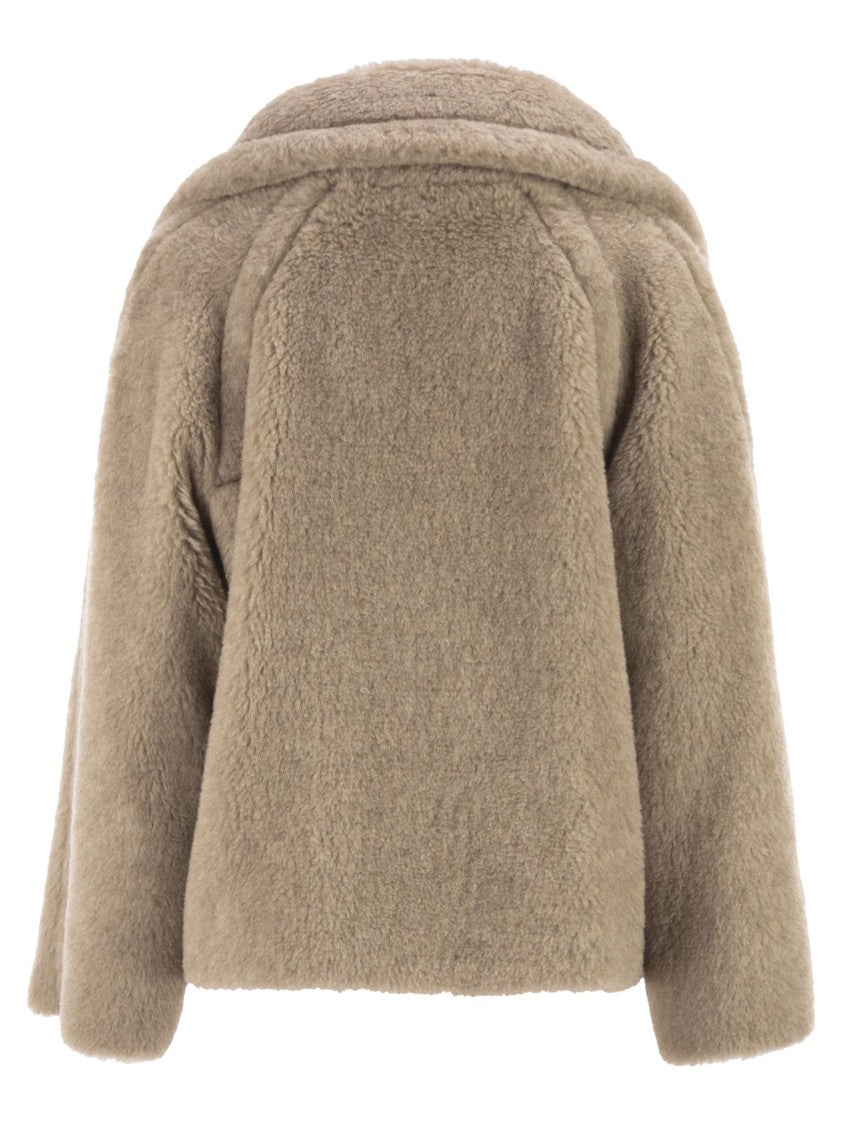 Max Mara Mxmcambusa - Alpaca And Cashmere Teddy Coat