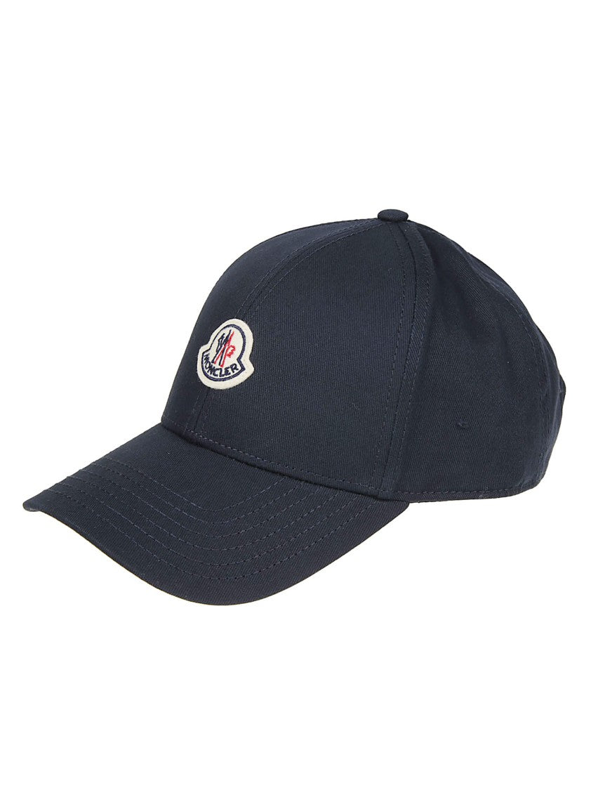 Moncler Black Cotton Hat