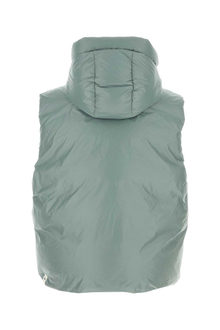 Jil Sander Powder Light Blue Sleeveless Down Jacket