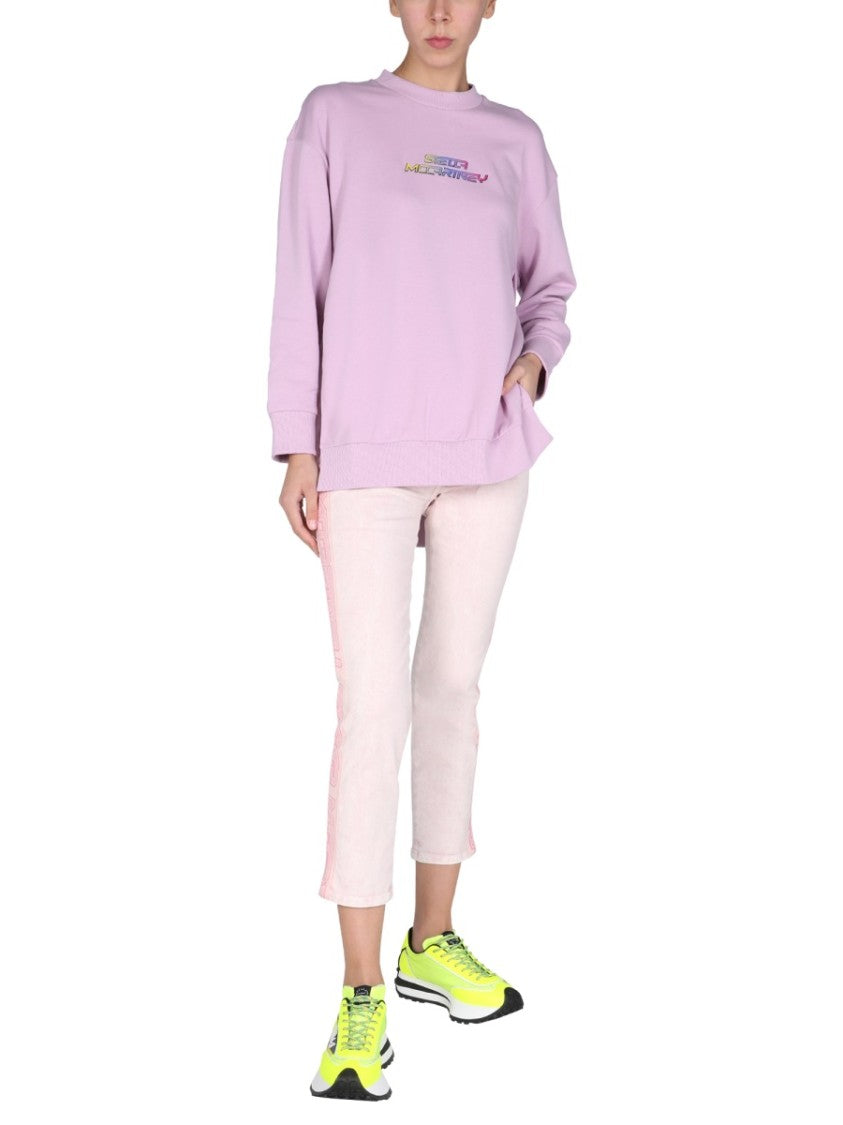 Stella Mccartney Cropped Slim-Fit Denim Jeans