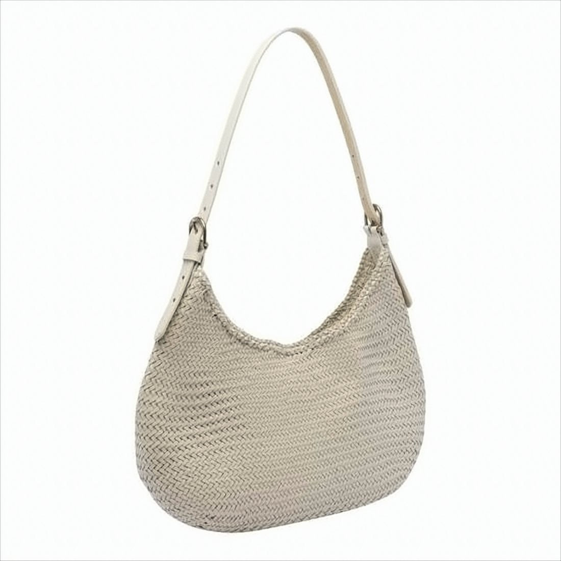 Dragon Diffusion Woven Buffalo Leather Shoulder Bag