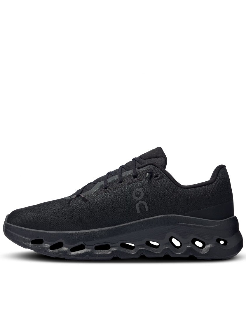 On Black Cloudtilt Seamless Upper Running Sneakers