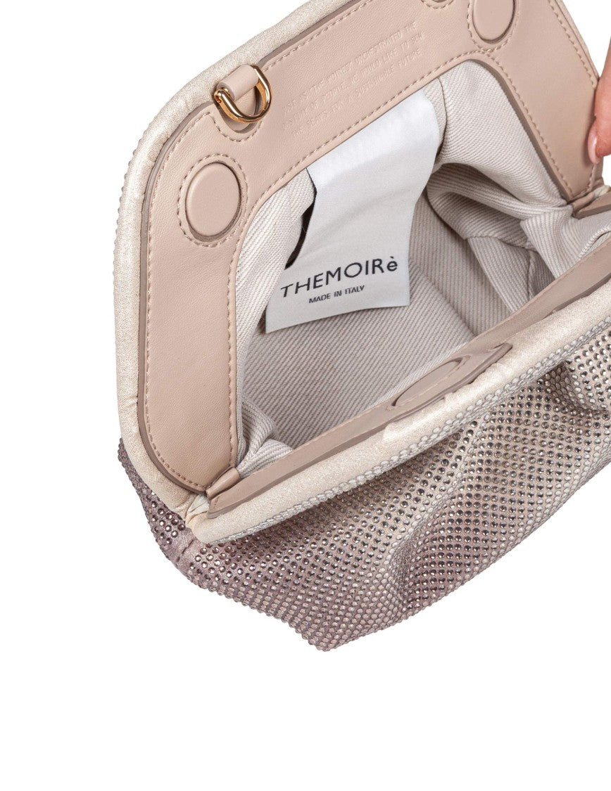 Themoirè Fabric Clutch Bag