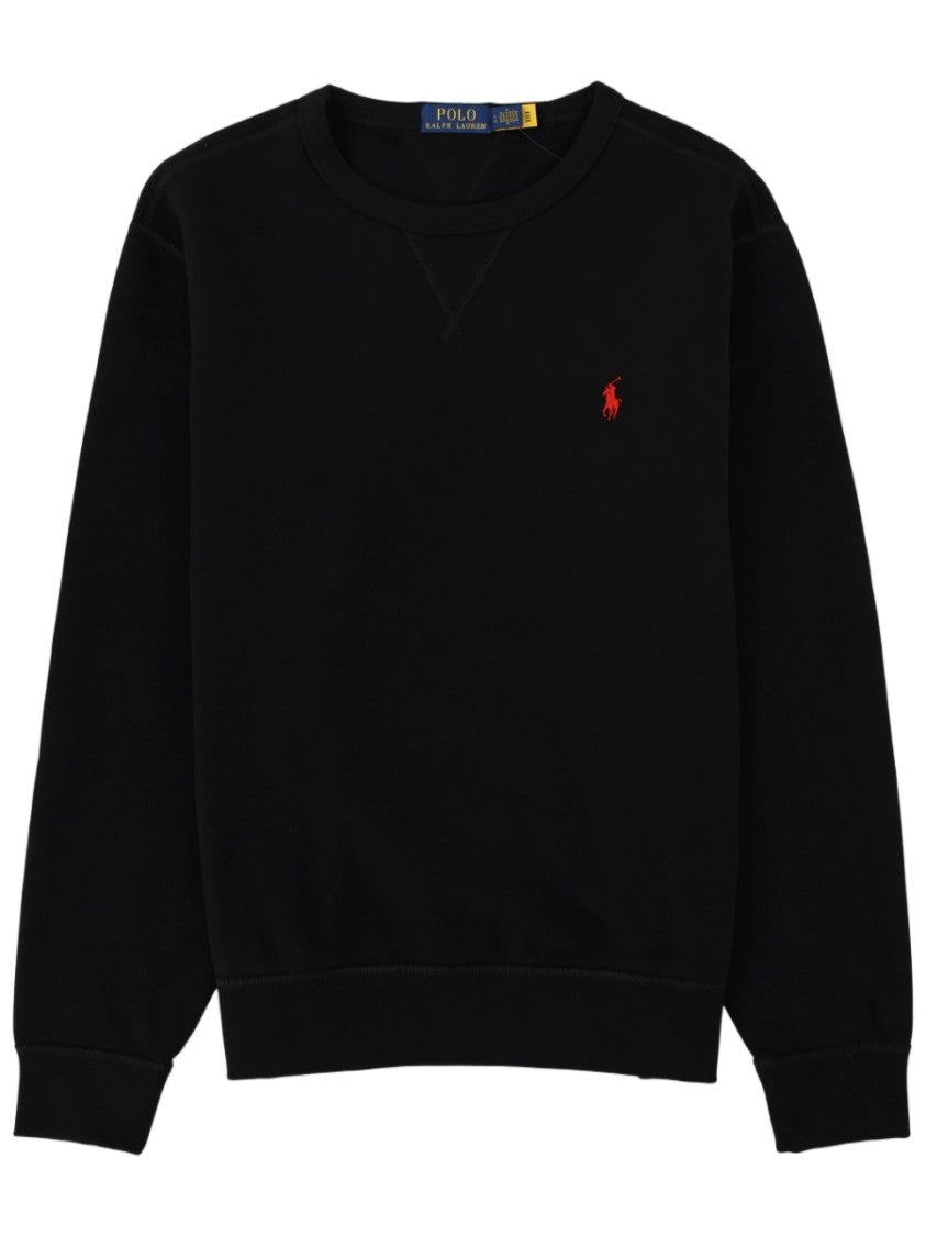Polo Ralph Lauren Crewneck Embroidered Logo Cotton-Blend Sweatshirt