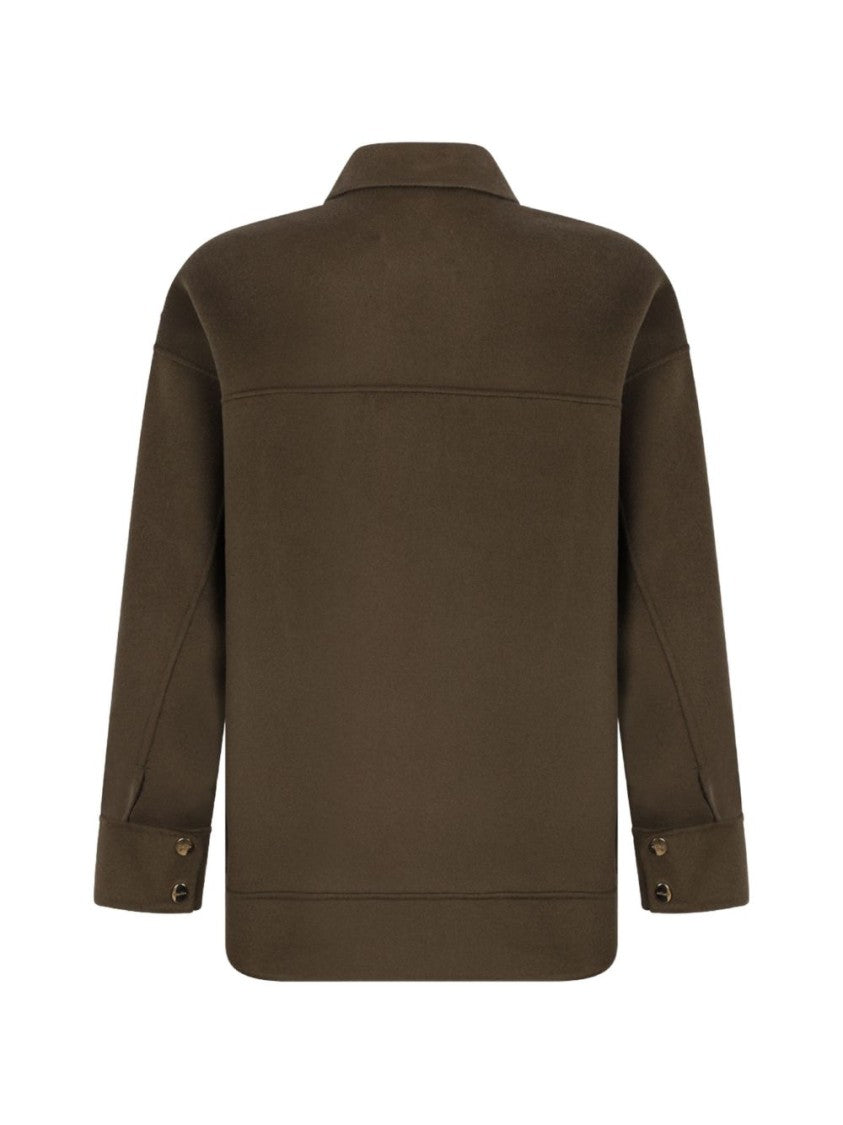 Max Mara Boxy Brown Coat