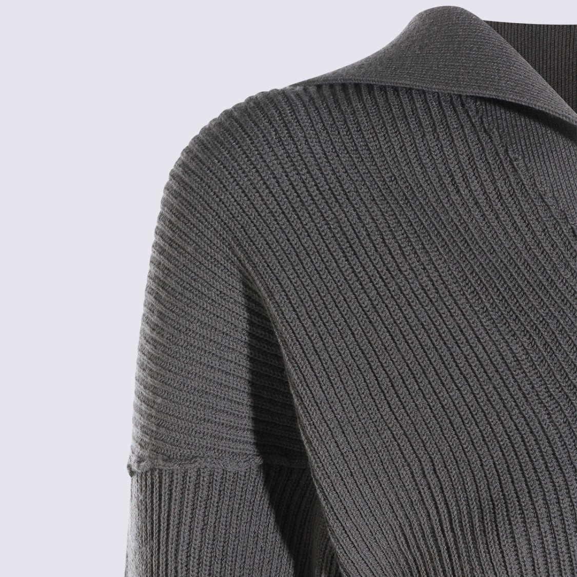 Rick Owens Euca Wool V-Neck Sweater