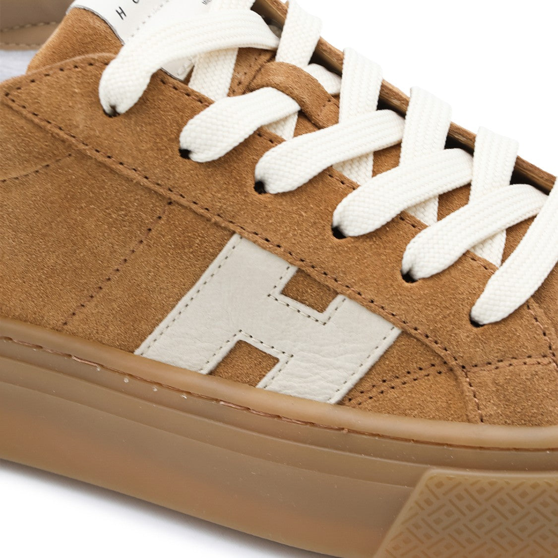Hogan Suede Sneakers With Contrasting Logo