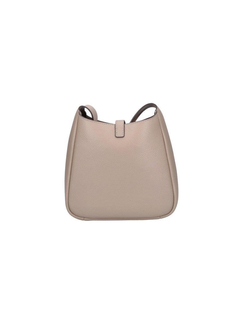 Tory Burch Structured Shoulder Bag With Adjustable Strap