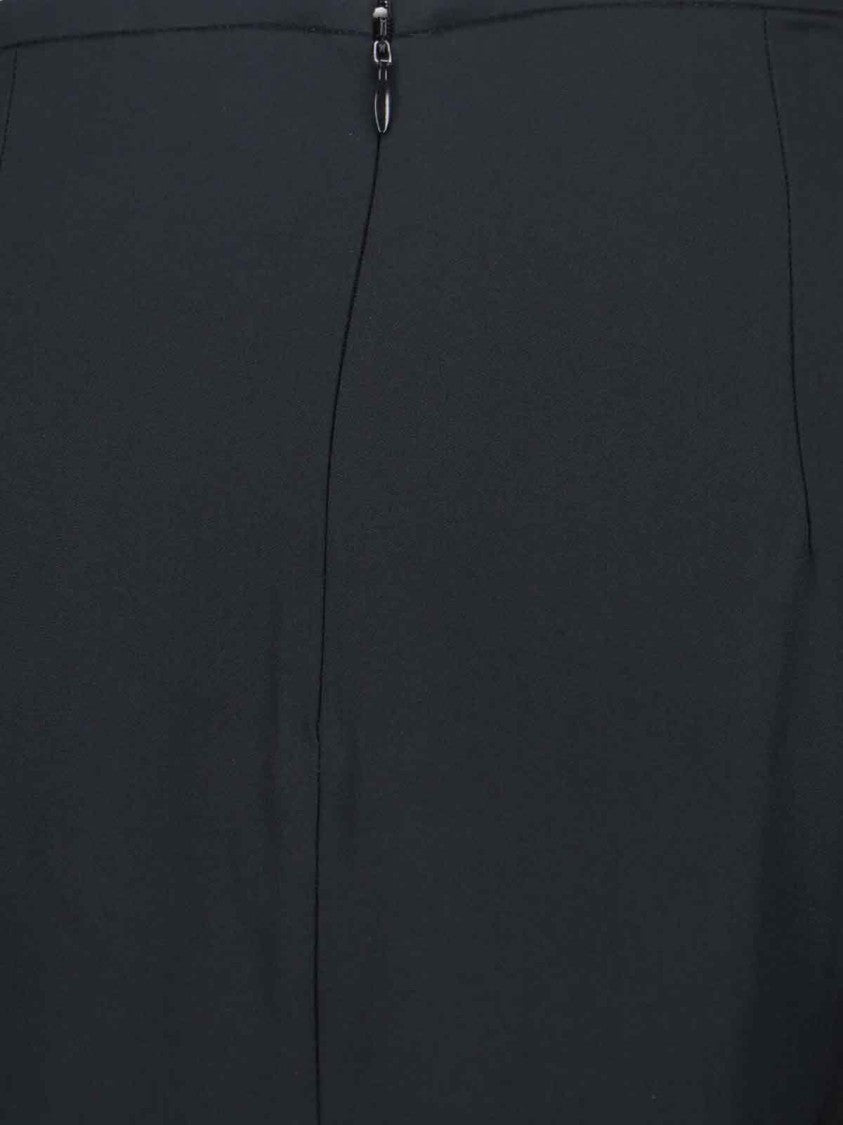Aspesi Classic Black Skirt With Silhouette