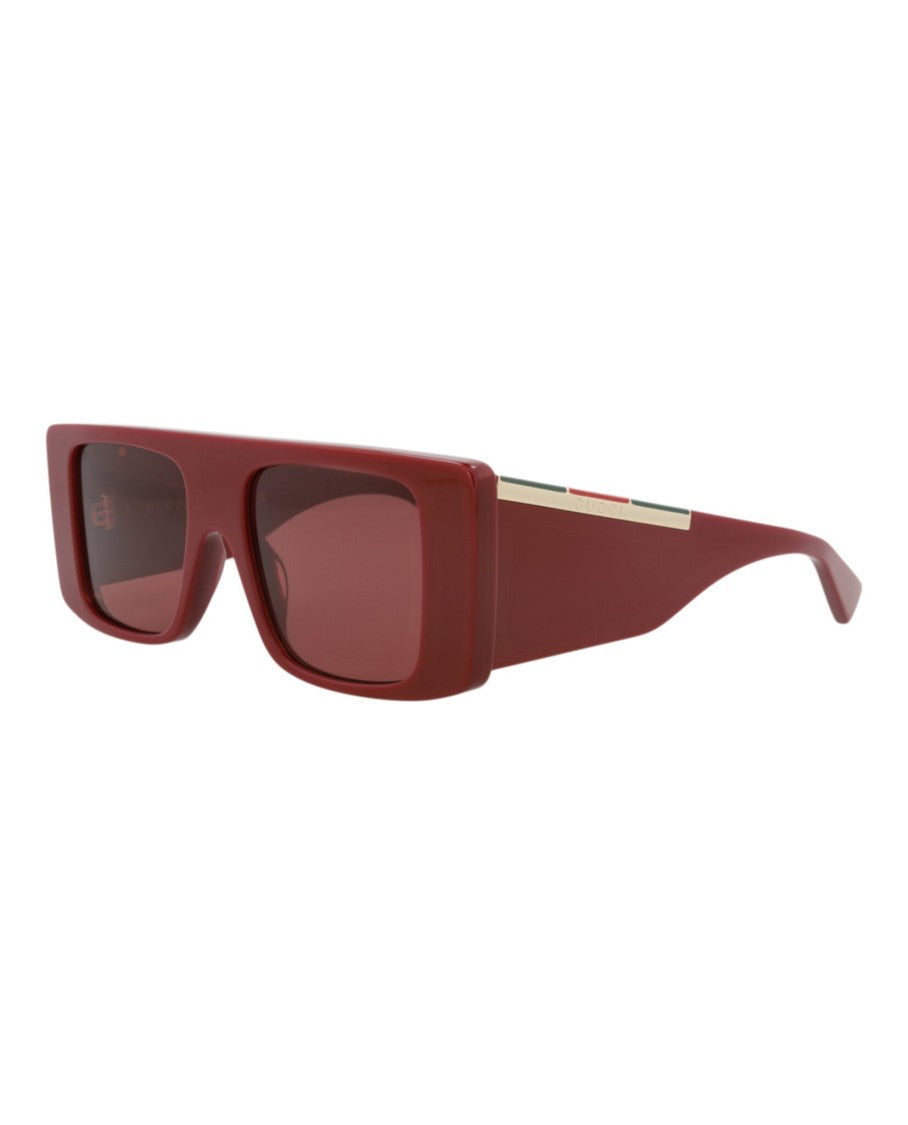 Gucci Square-Frame Recycled Acetate Sunglasses
