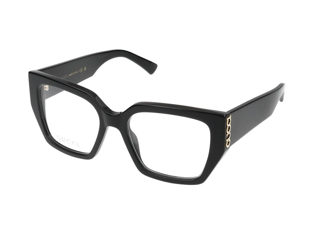 Gucci Eyeglasses Gg2042o 001 Black Black Transpare 53/18/140