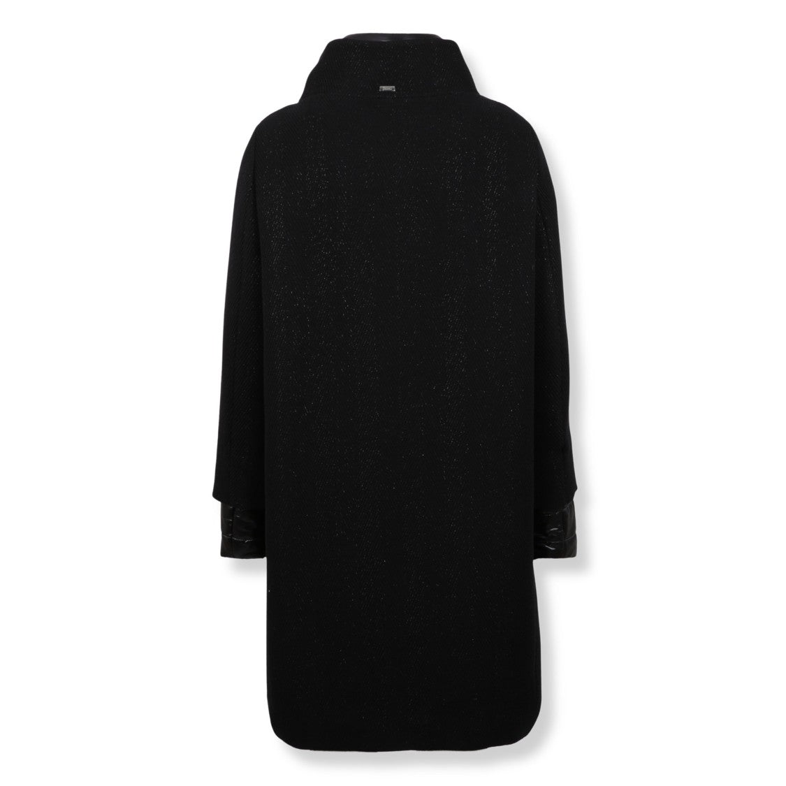 Herno Structured Coat With Nylon Detailing