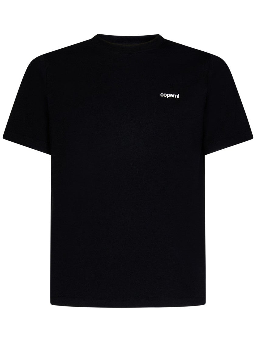 Coperni Black Crew-Neck T-Shirt