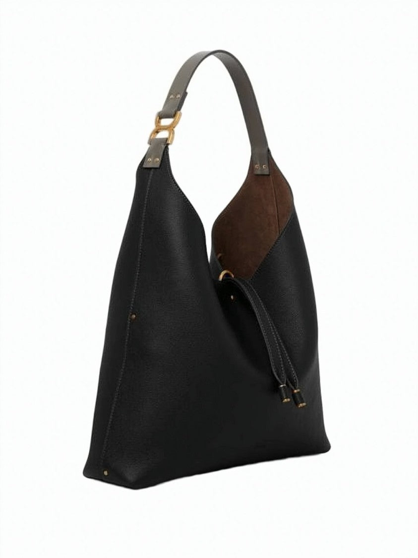 Chloé Textured Calf Leather Shoulder Bag