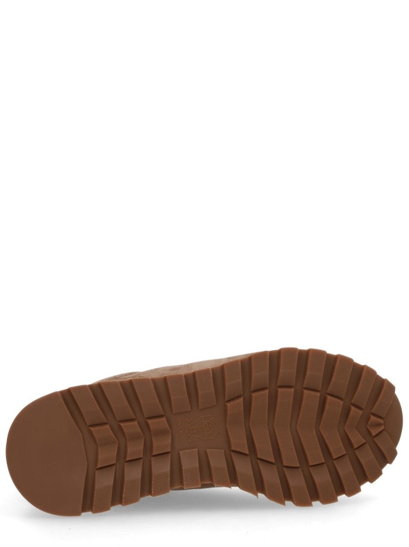 Brunello Cucinelli Low-Profile Leather Suede Sneakers