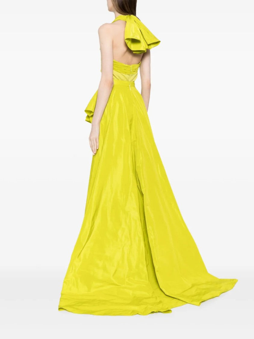 Saiid Kobeisy Detachable Overskirt Sleeveless Jumpsuit