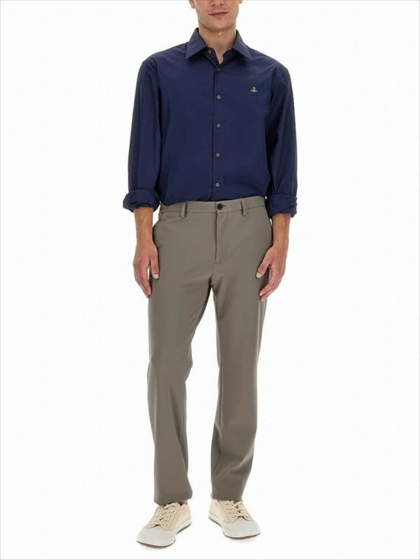 Vivienne Westwood Relaxed-Fit Long-Sleeve Shirt With Classic Collar