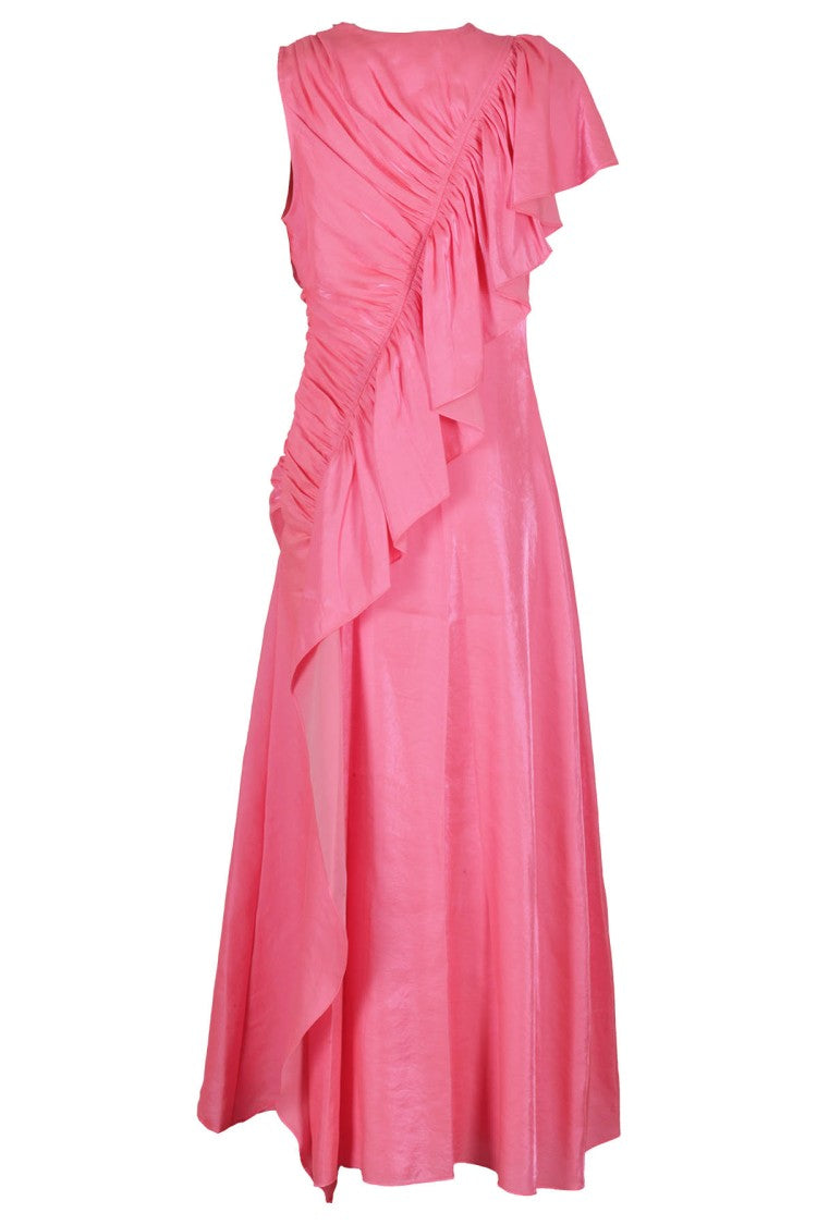 Ulla Johnson Fuchsia-Colored Lilia Long Dress