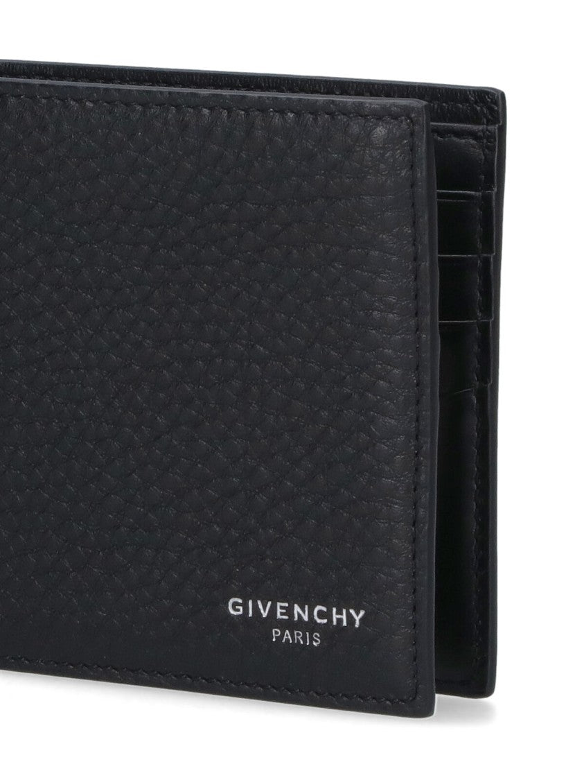 Givenchy Textured Leather Black Wallet