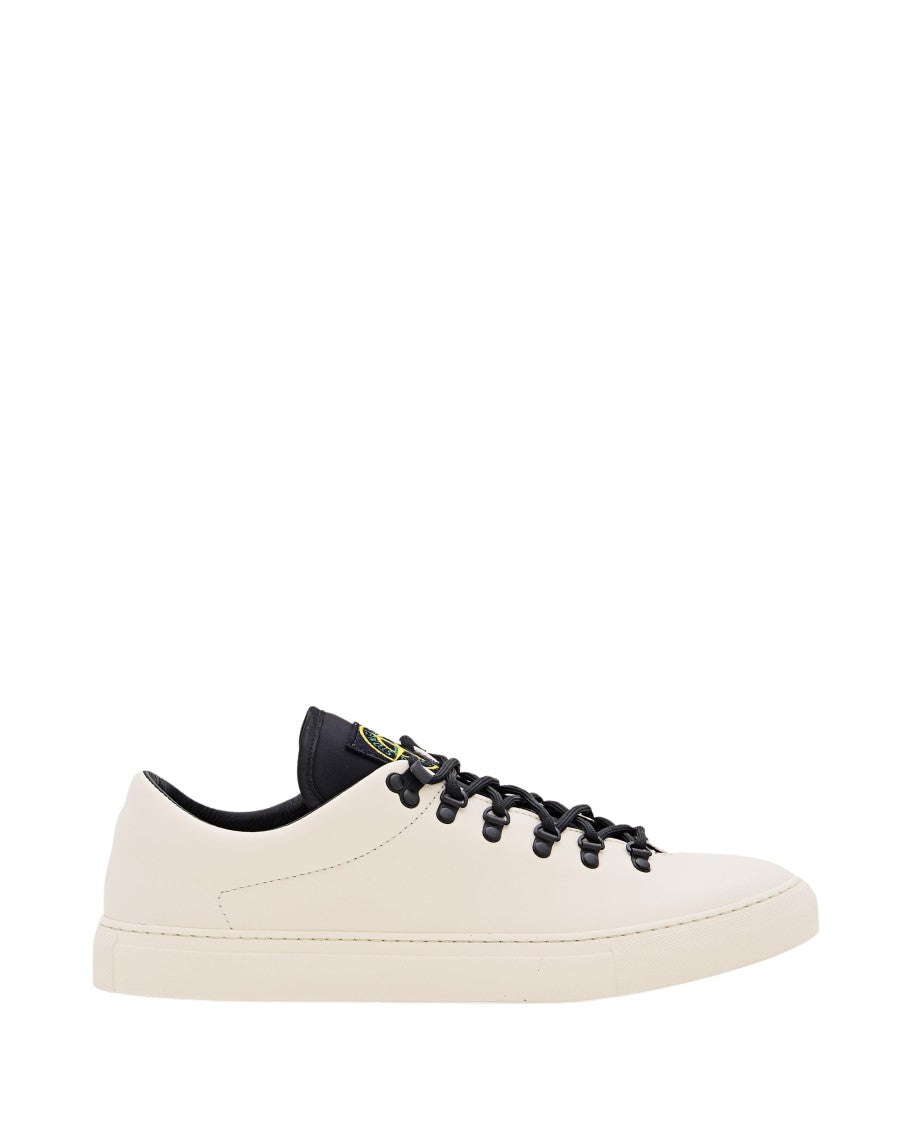 Stone Island Leather Sneakers