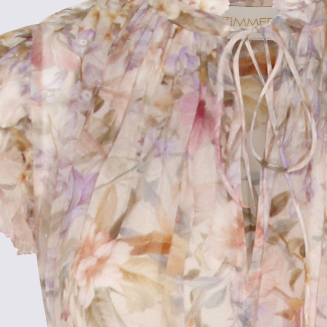 Zimmermann Cream Viscose Dress