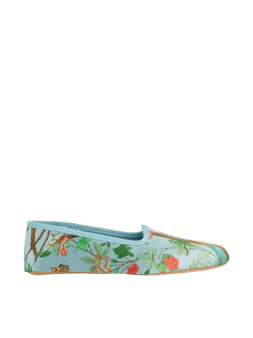 Gucci Satin Voyage Tian Slippers