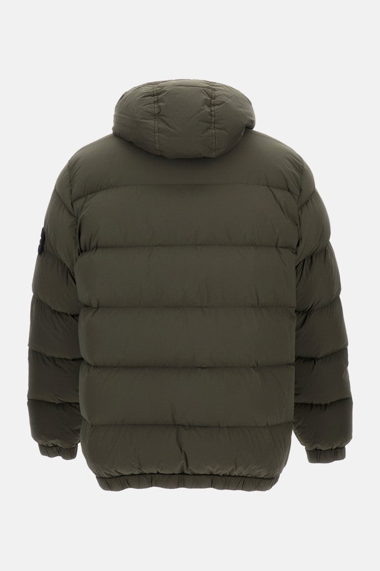 Stone Island Oversized Green Puffer Jacket