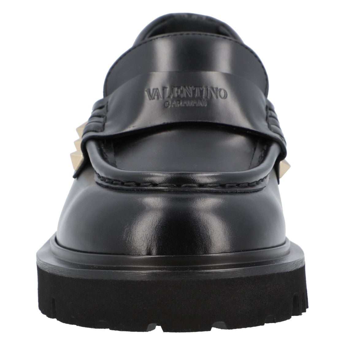 Valentino Rockstud Leather Loafers