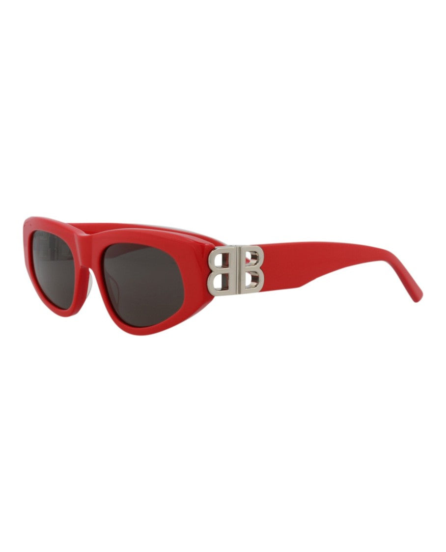 Balenciaga Cat Eye-Frame Recycled Acetate Sunglasses With Metallic Temples